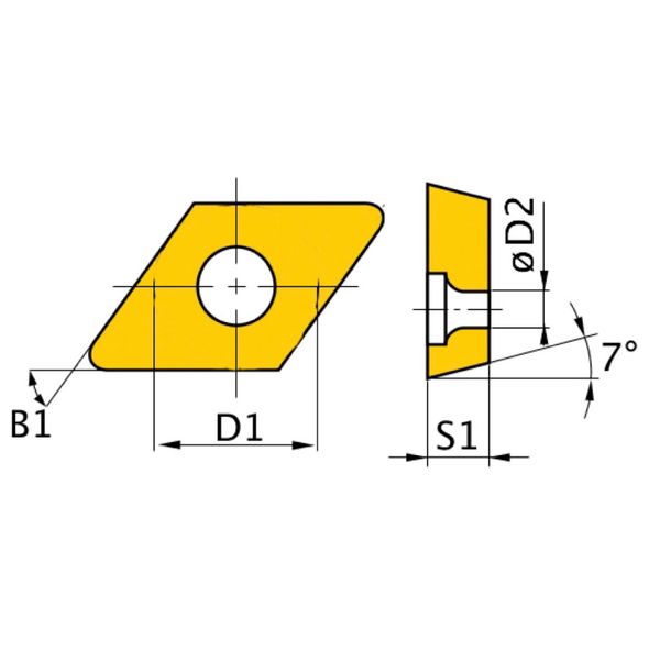HM-Ersatzwendeplatten Optimum ISO DNMG110408